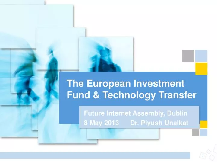 the european investment fund technology transfer