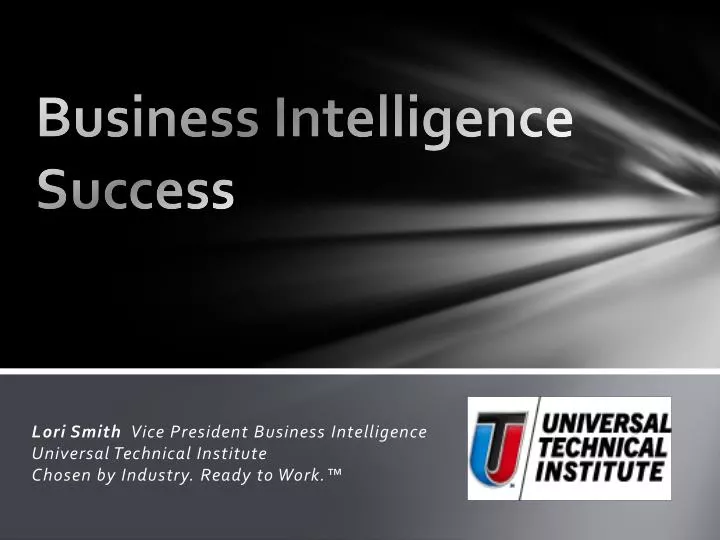 business intelligence success
