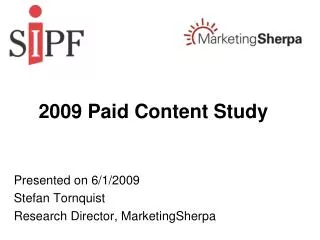 2009 Paid Content Study