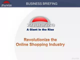A Giant in the Rise Revolutionize the Online Shopping Industry