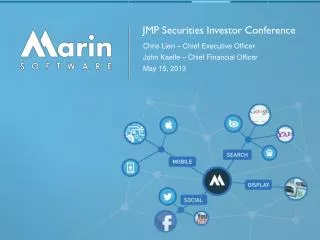 JMP Securities Investor Conference