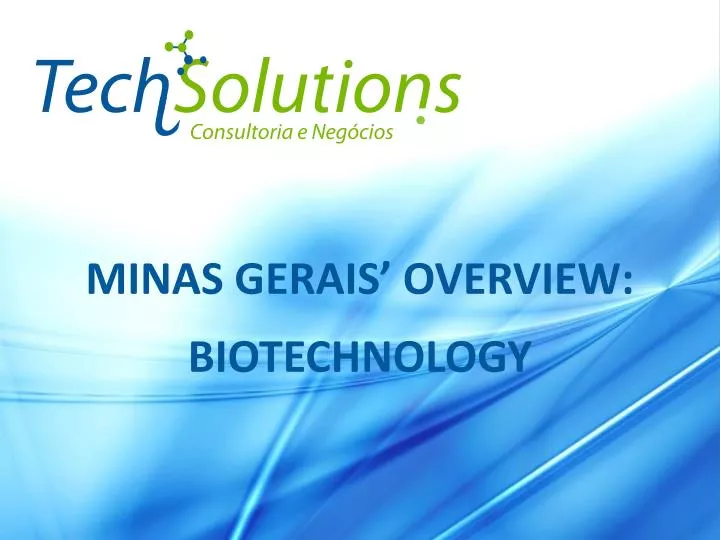 minas gerais overview biotechnology