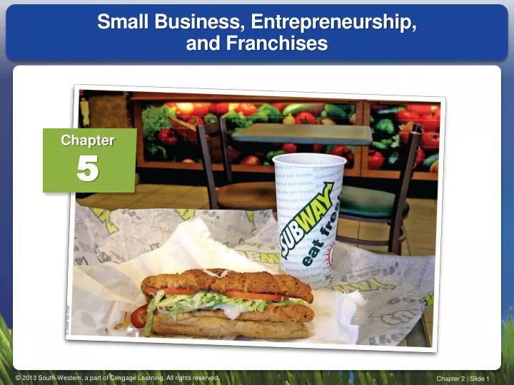 small business entrepreneurship and franchises