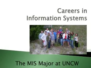 Careers in Information Systems