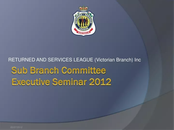 returned and services league victorian branch inc