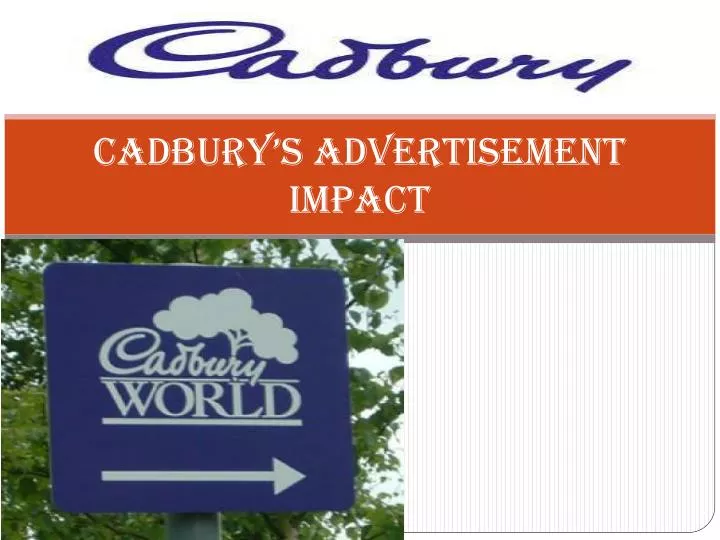 cadbury s advertisement impact