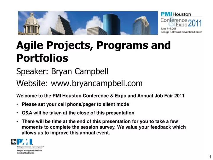 agile projects programs and portfolios speaker bryan campbell website www bryancampbell com