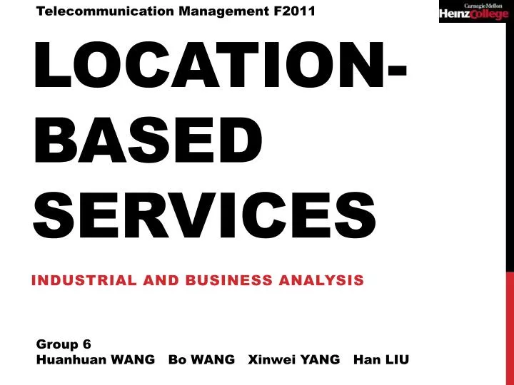 location based services