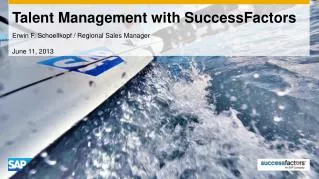 Talent Management with SuccessFactors