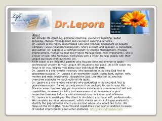 Dr.Lepora