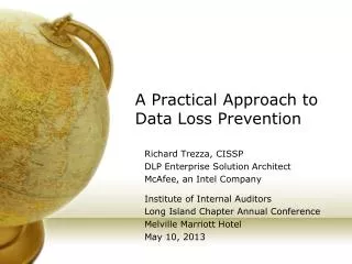 A Practical Approach to Data Loss Prevention