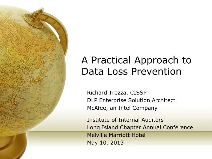 a practical approach to data loss prevention