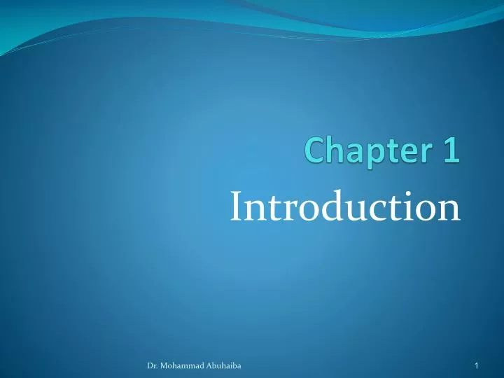 chapter 1