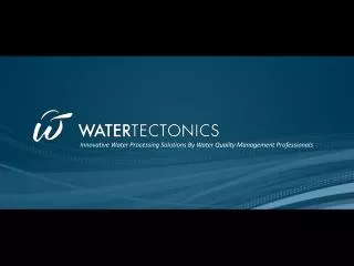 Innovative Water Processing Solutions By Water Quality Management Professionals