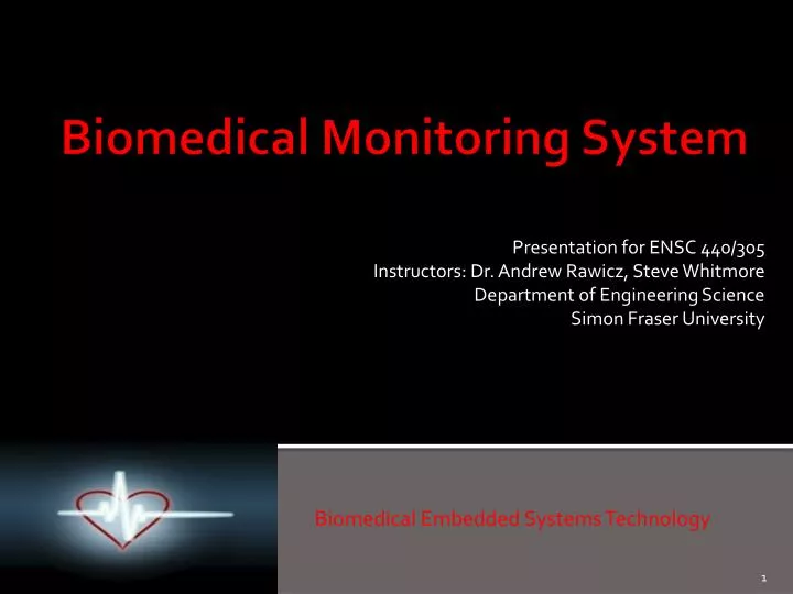 biomedical embedded systems technology