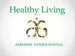 Healthy Living - slide 1