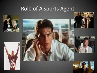 Role of A sports Agent