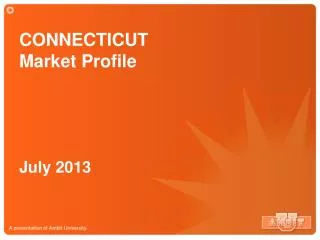 CONNECTICUT Market Profile