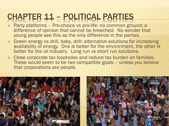chapter 11 political parties