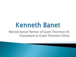 Kenneth Banet