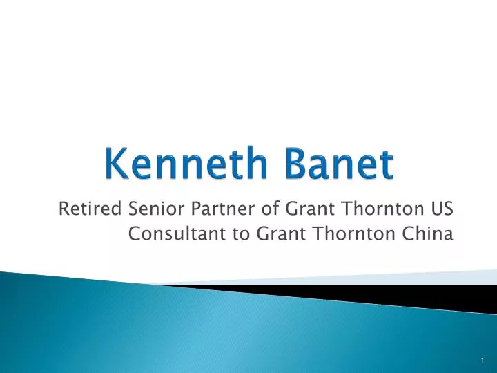 kenneth banet