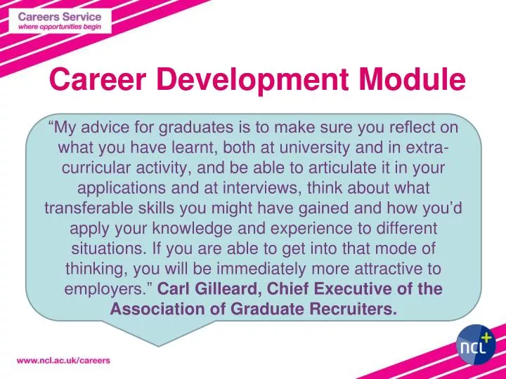 career development module