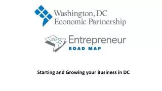 Starting and Growing your Business in DC