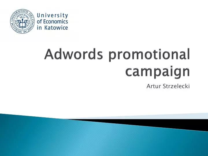 adwords promotional campaign