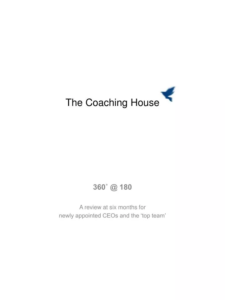 the coaching house