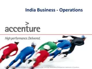 India Business - Operations