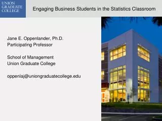 Engaging Business Students in the Statistics Classroom
