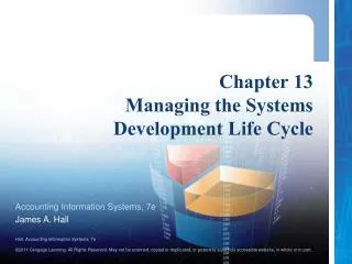 Chapter 13 Managing the Systems Development Life Cycle