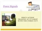 Forex Trading Signals - slide 1