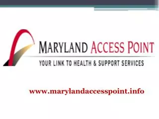 www.marylandaccesspoint.info