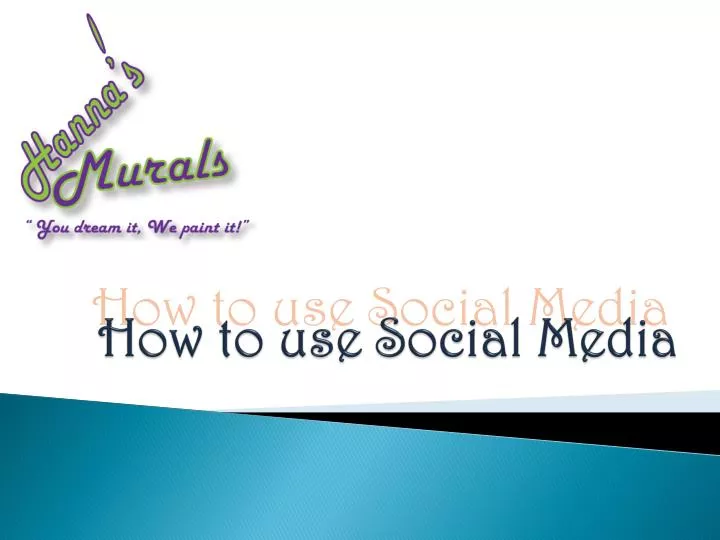 how to use social media