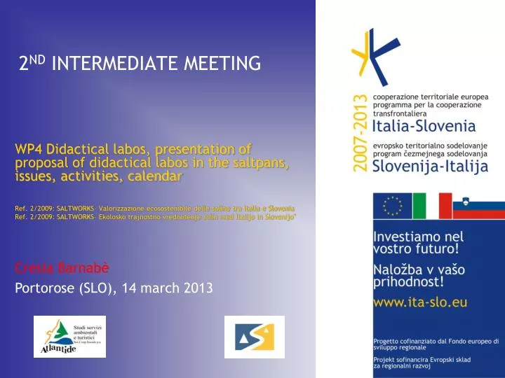 2 nd intermediate meeting