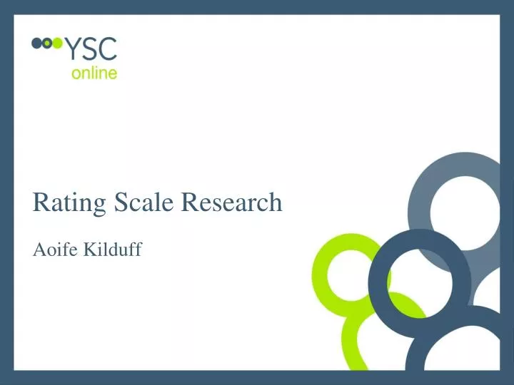 rating scale research