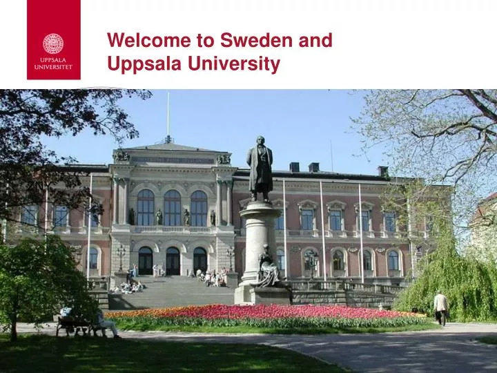 welcome to sweden and uppsala university
