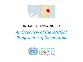 UNDAP Tanzania 2011-15