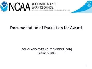 POLICY AND OVERSIGHT DIVISION (POD ) February 2014