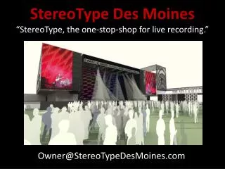 StereoType Des Moines