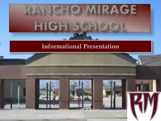 Rancho mirage high school