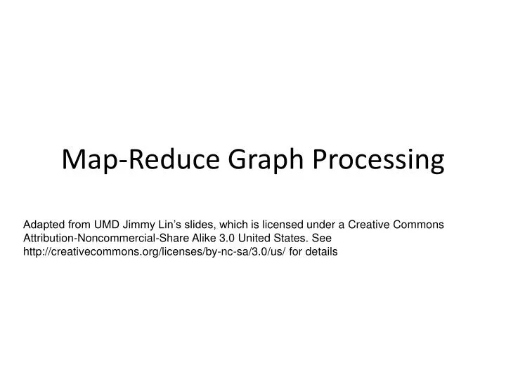 map reduce graph processing