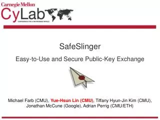 SafeSlinger Easy-to-Use and Secure Public-Key Exchange