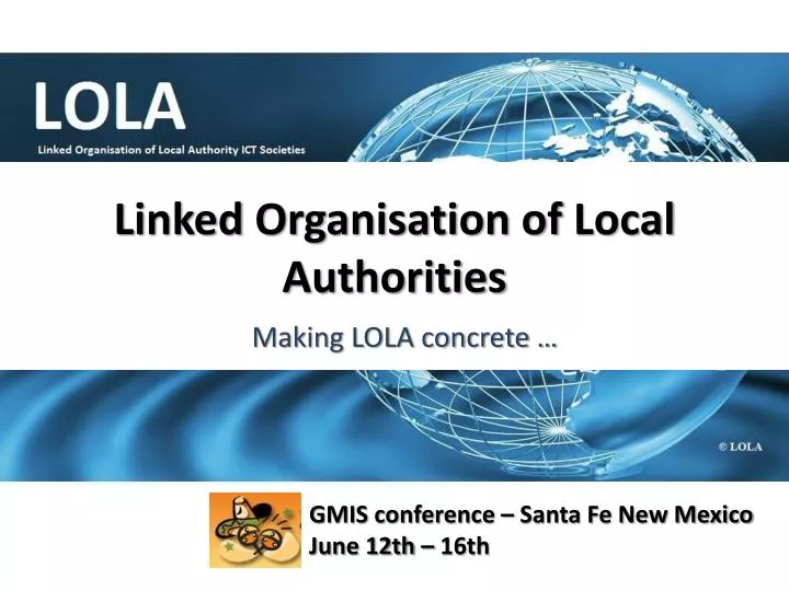 linked organisation of local authorities