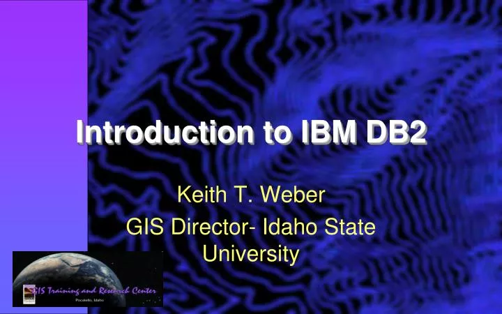 introduction to ibm db2
