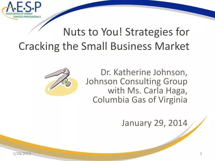 nuts to you strategies for cracking the small business market