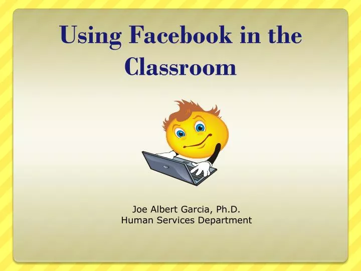 using facebook in the classroom