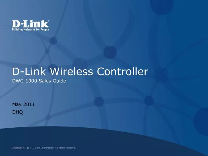 d link wireless controller