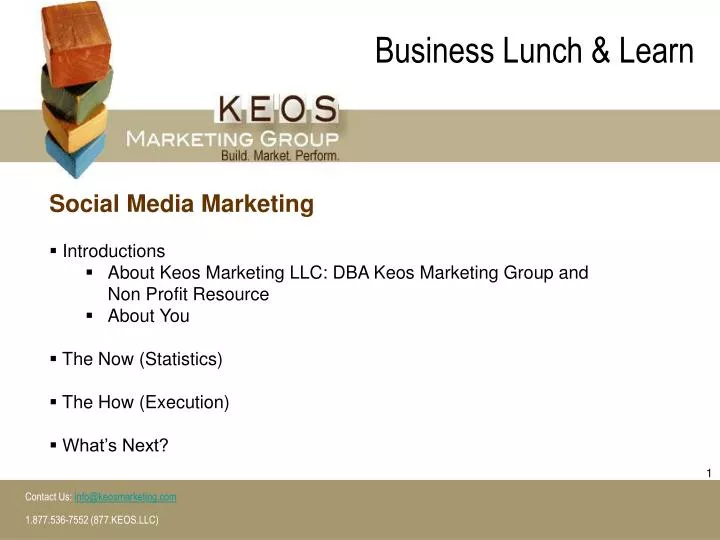 business lunch learn